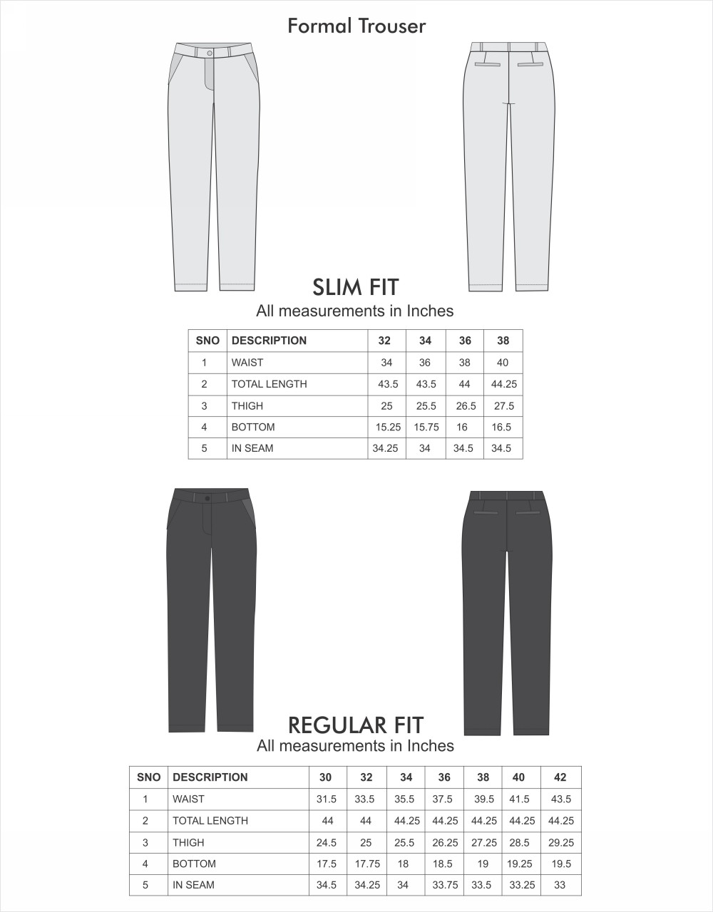 Brown Regular fit Trouser  Stanza World