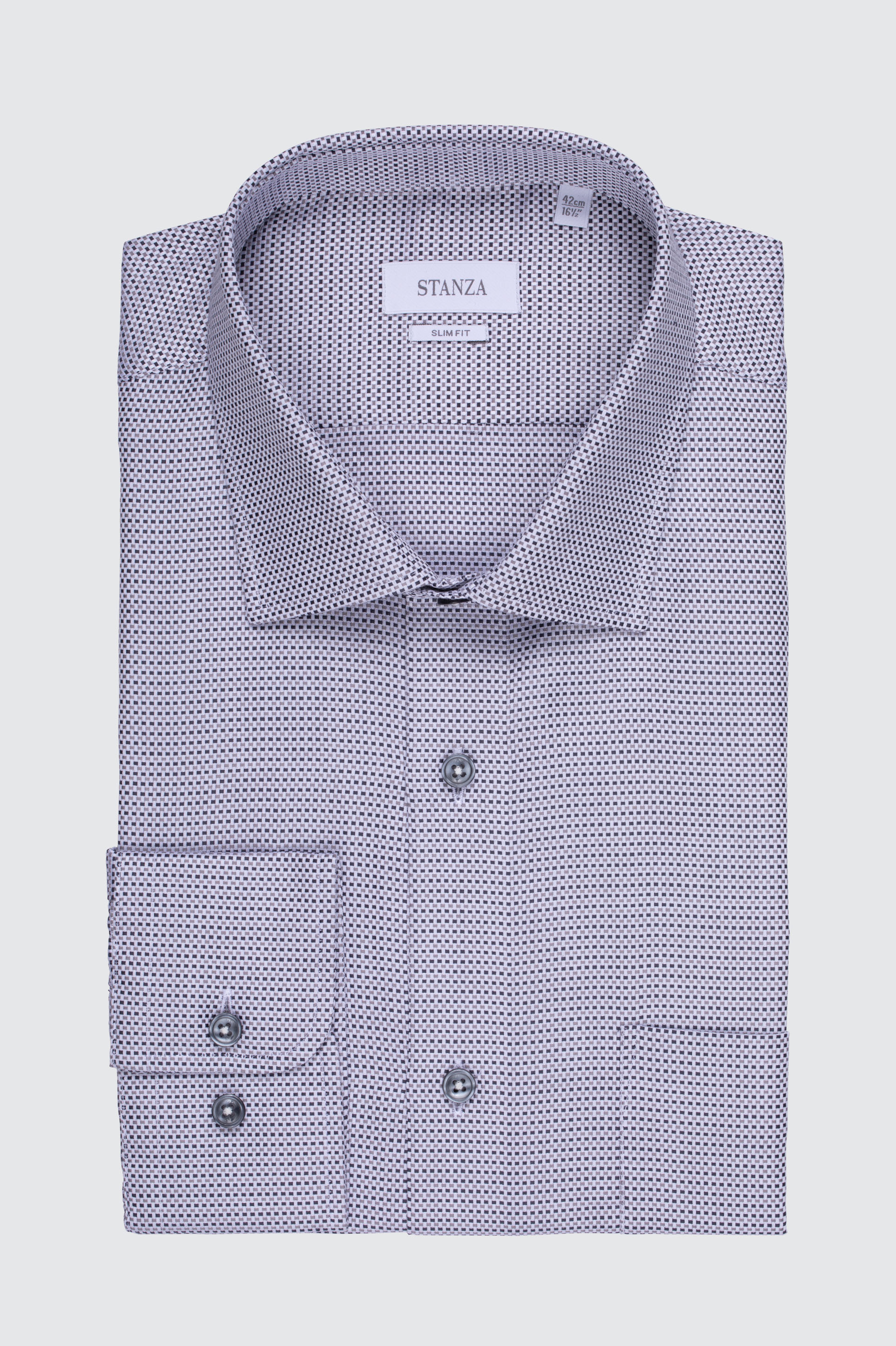 Grey Oxford Shirt | Stanza World